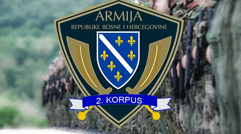 Čestitka povodom godišnjice osnivanja 2. korpusa ARBiH